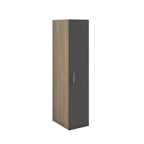 Dulap RFG, simplu, 400 x 560 x 1800 mm, stejar sonoma și grafit