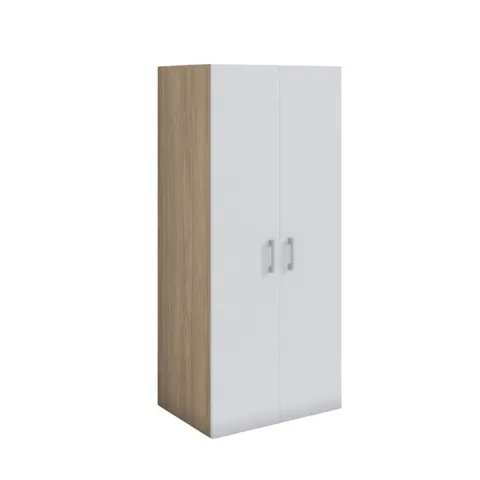 Dulap RFG, dublu, 800 x 560 x 1800 mm, stejar sonoma și alb