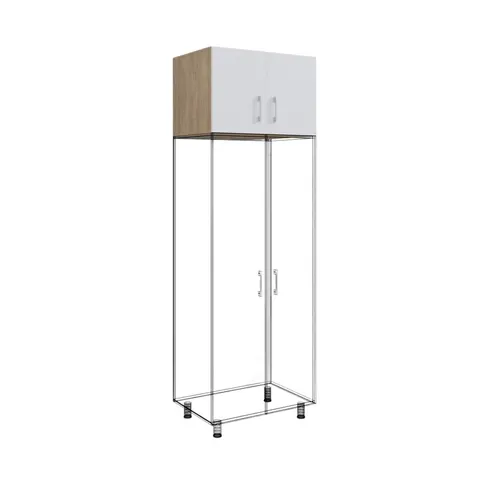 Unitate superioară RFG, dublă, 800 x 560 x 500 mm, albă