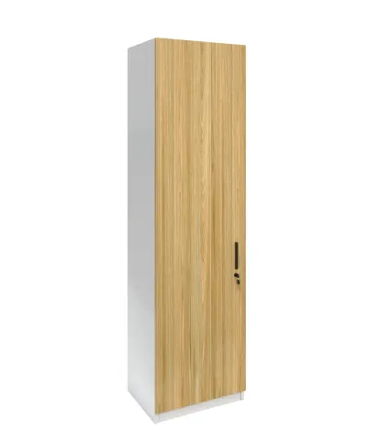 Dulap RFG Monaco, simplu, 550 x 400 x 2000 mm, PAL 18 mm, ulm și alb