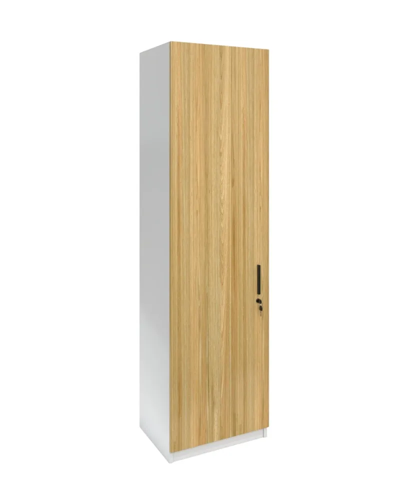 Dulap RFG Monaco, simplu, 550 x 400 x 2000 mm, PAL 18 mm, ulm și alb