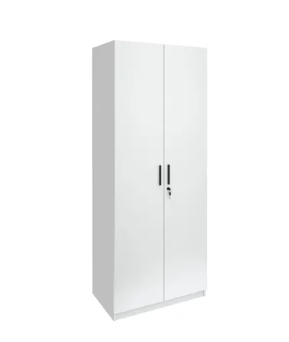 Dulap RFG Monaco, dublu, 800 x 550 x 2000 mm, PAL 18 mm, alb