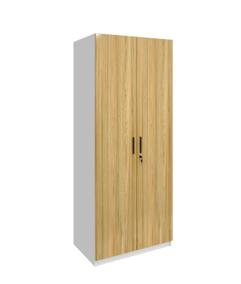 Dulap RFG Monaco, dublu, 800 x 550 x 2000 mm, PAL 18 mm, ulm și alb