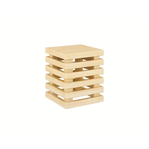 Scaunel RFG Smarty F300239, lemn de pin, 240 x 240 x 280 mm