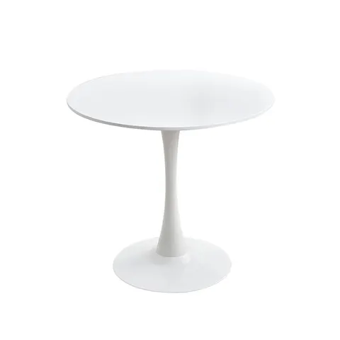 Masă RFG Vassy White, diametru 120 cm, albă