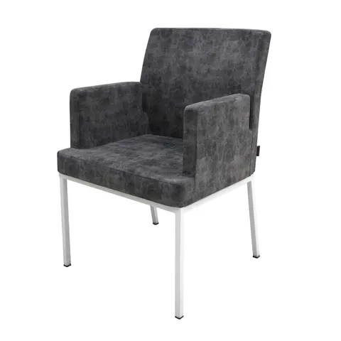 Fotoliu RFG Glory 4L, cu bază albă, model asamblat