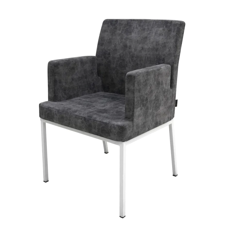 Fotoliu RFG Glory 4L, cu bază albă, model asamblat