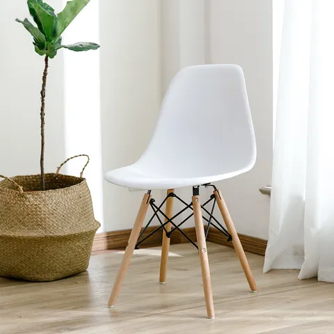 Scaun de dining RFG Vassy White, alb