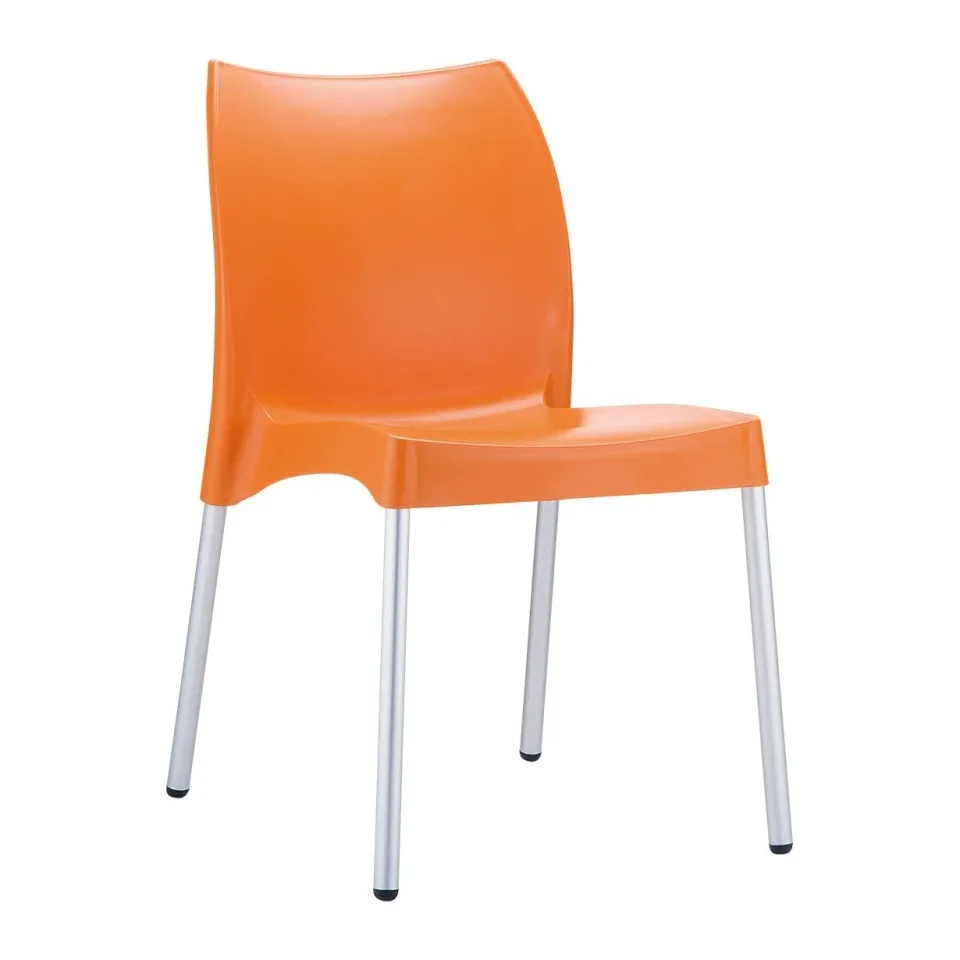 Scaun RFG Vito, plastic, portocaliu