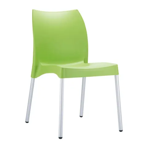 Scaun RFG Vito, plastic, verde deschis