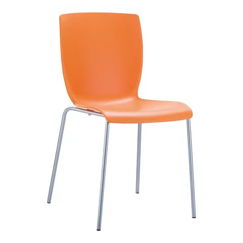 Scaun RFG Mellon, plastic, portocaliu