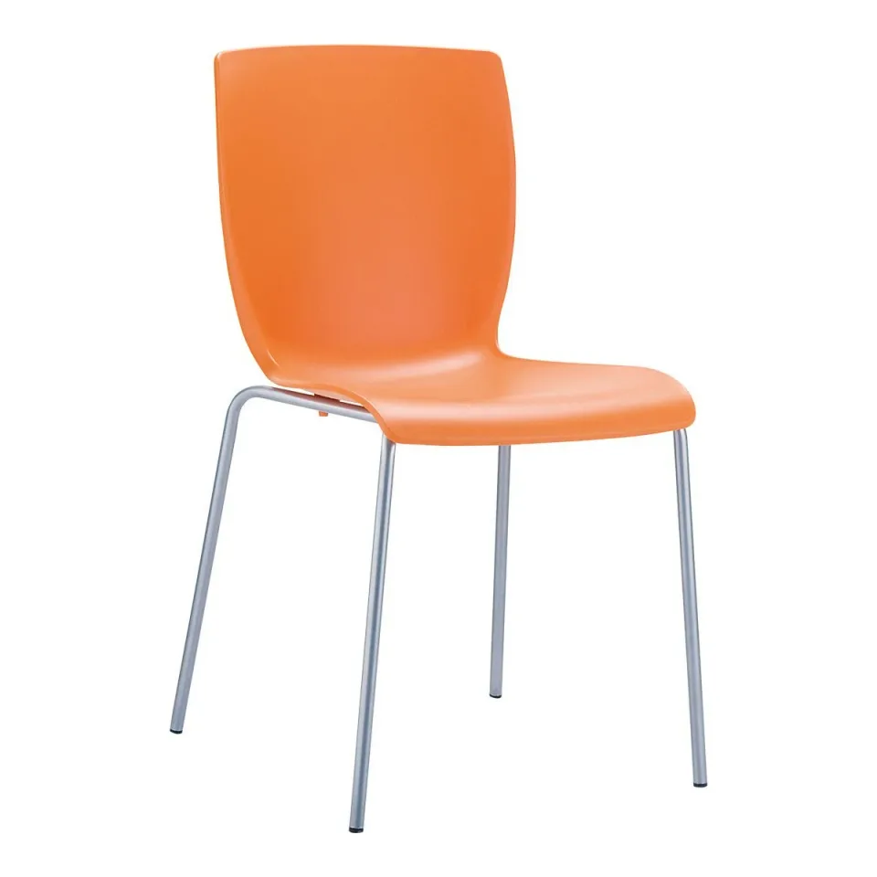 Scaun RFG Mellon, plastic, portocaliu