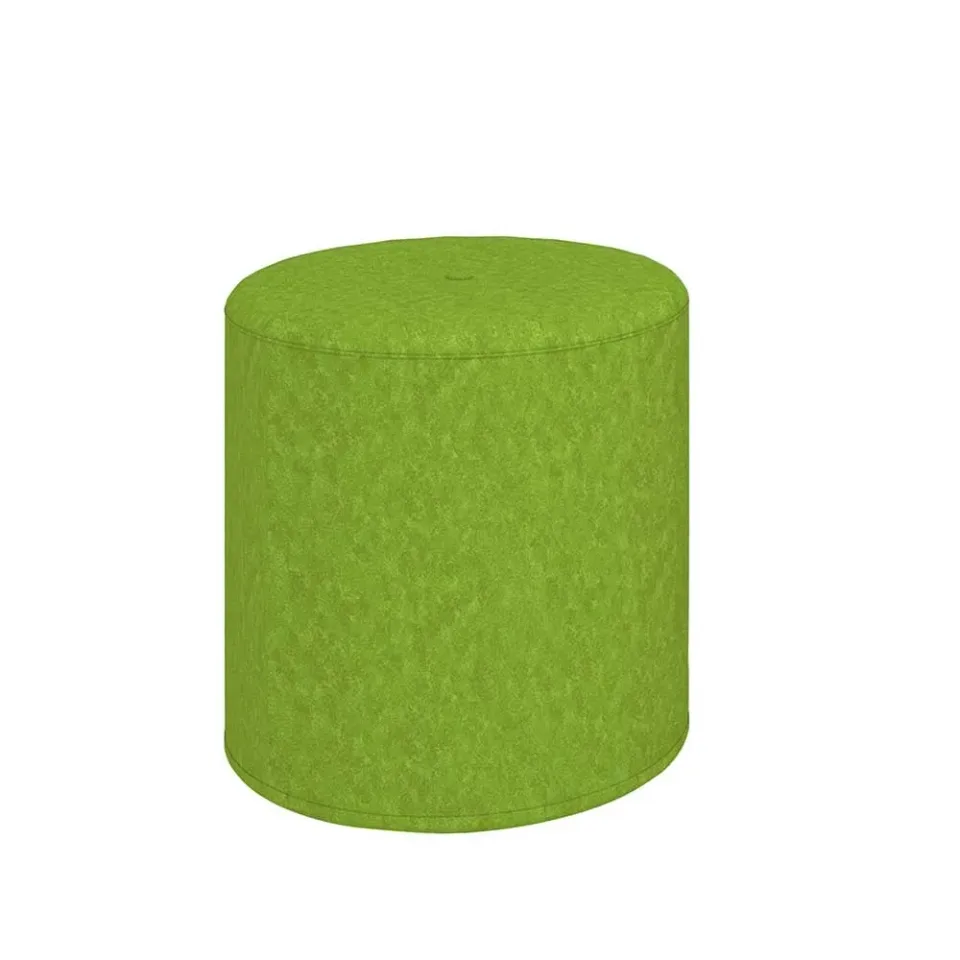 Pouf RFG OXXO, 390 x 390 x 450 mm, verde, set de 2