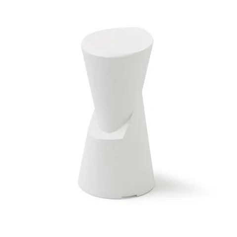 Lyxo Scaun de tip taburet Sgabello Dot, înălțime 75 cm, alb