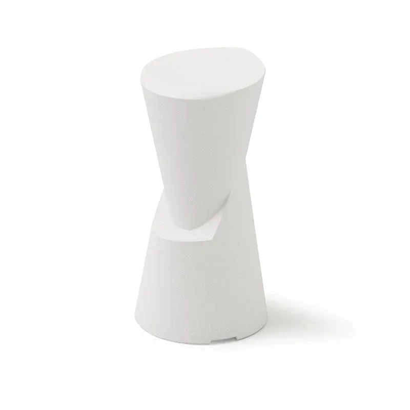 Lyxo Scaun de tip taburet Sgabello Dot, înălțime 75 cm, alb