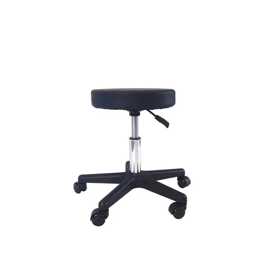 Scaun taburet RFG Work, negru, set 2 bucăți