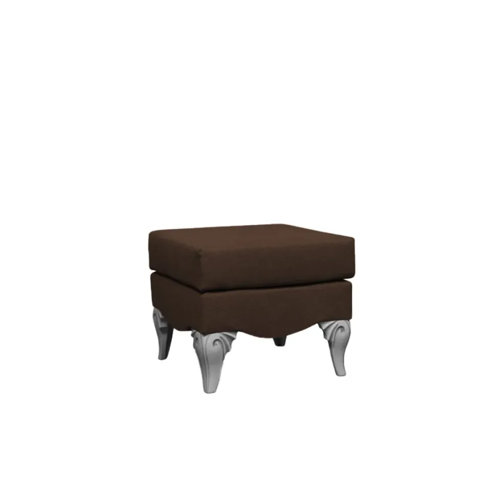 Taburet Classic, 500 x 500 x 420-440 mm, maro