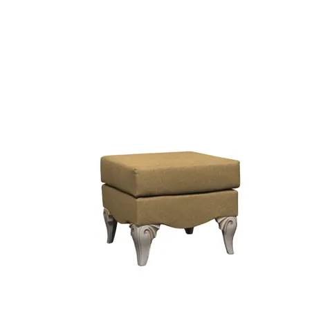 Taburet Classic, 500 x 500 x 420–440 mm, galben