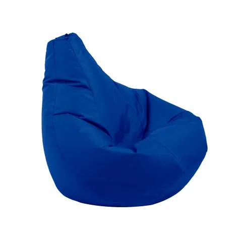 RFG Fotoliu tip sac pentru copii, formă de pară, material căptușit, 160 L, turcoaz