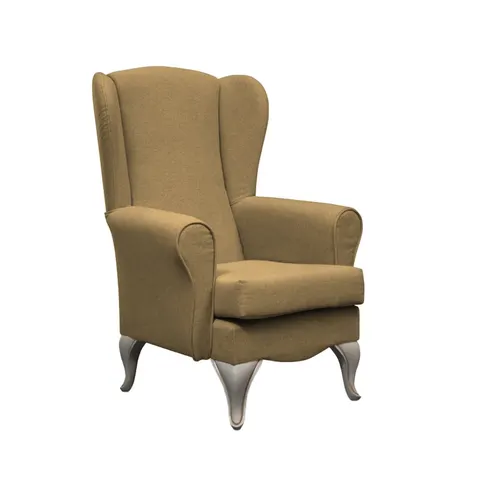 Fotoliu Classic, 800 x 750 x 1120–1140 mm, galben
