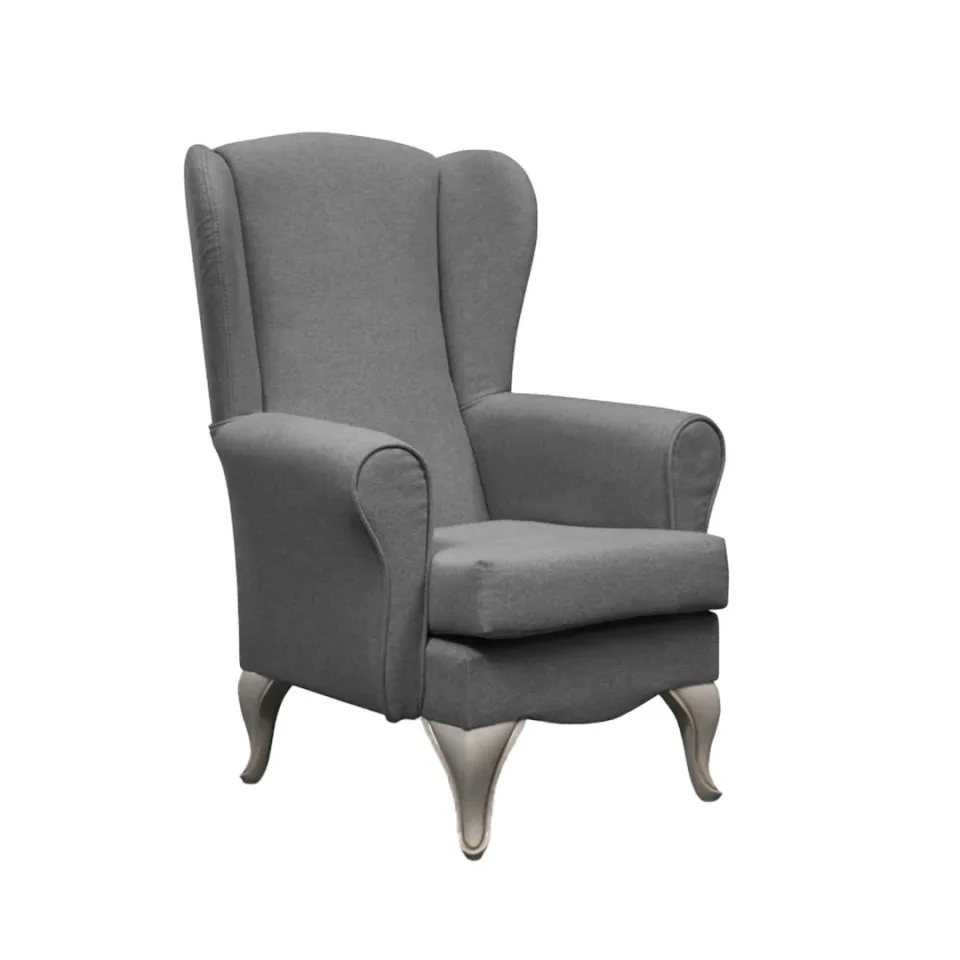 Fotoliu Classic, 800 x 750 x 1120-1140 mm, gri
