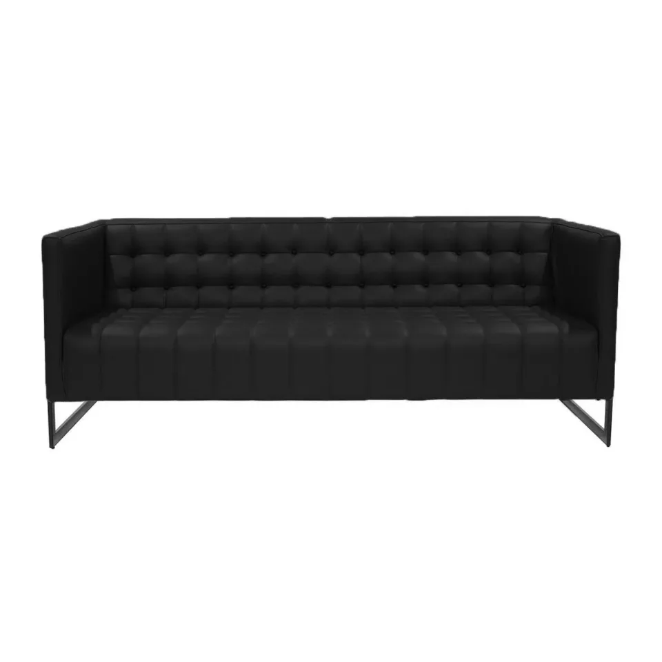 RFG Canapea cu trei locuri Box, 1900 x 810 x 730 mm, negru