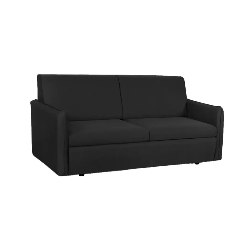 Canapea dublă Triumph 2, cu braț, 1720 x 920 x 850 mm, negru
