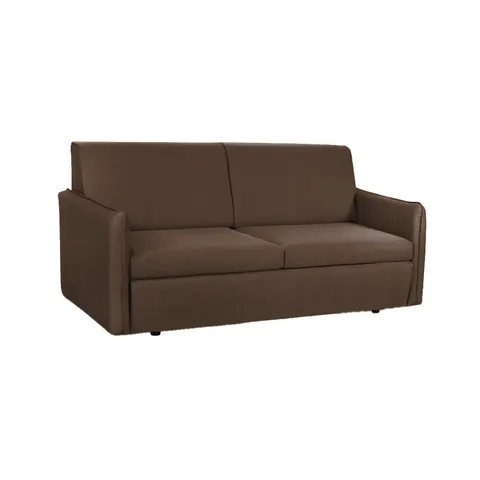 Canapea cu două locuri Triumph 2, cu brațe, 1720 x 920 x 850 mm, maro