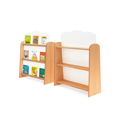 Nowa Szkola Mică Bibliotecă Dublă cu Fețe, 90 x 40 x 102 cm