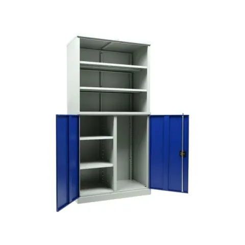 Dulap pentru scule TS1995 102200, 950 x 500 x 1900 mm, albastru-gri