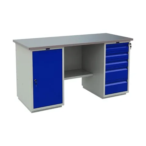 Masă de lucru WT160 WD1-WD5, 1 600 x 700 x 870 mm