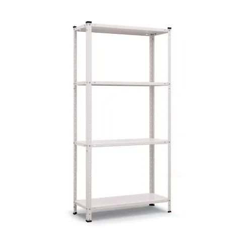 Raft metalic RFG, 4 polițe, 750 x 300 x 1700 mm, capacitate până la 65 kg