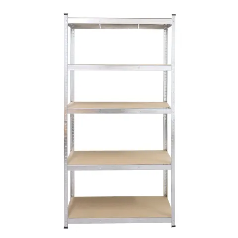 Unitate de depozitare RFG, metal, 5 rafturi, 1200 x 500 x 2460 mm, MDF, până la 200 kg