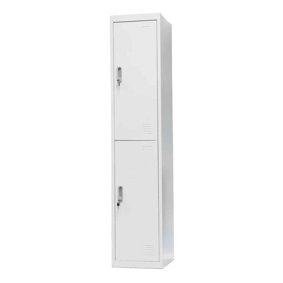 Dulap RFG, metalic, simplu, două compartimente, 38 x 45 x 185 cm