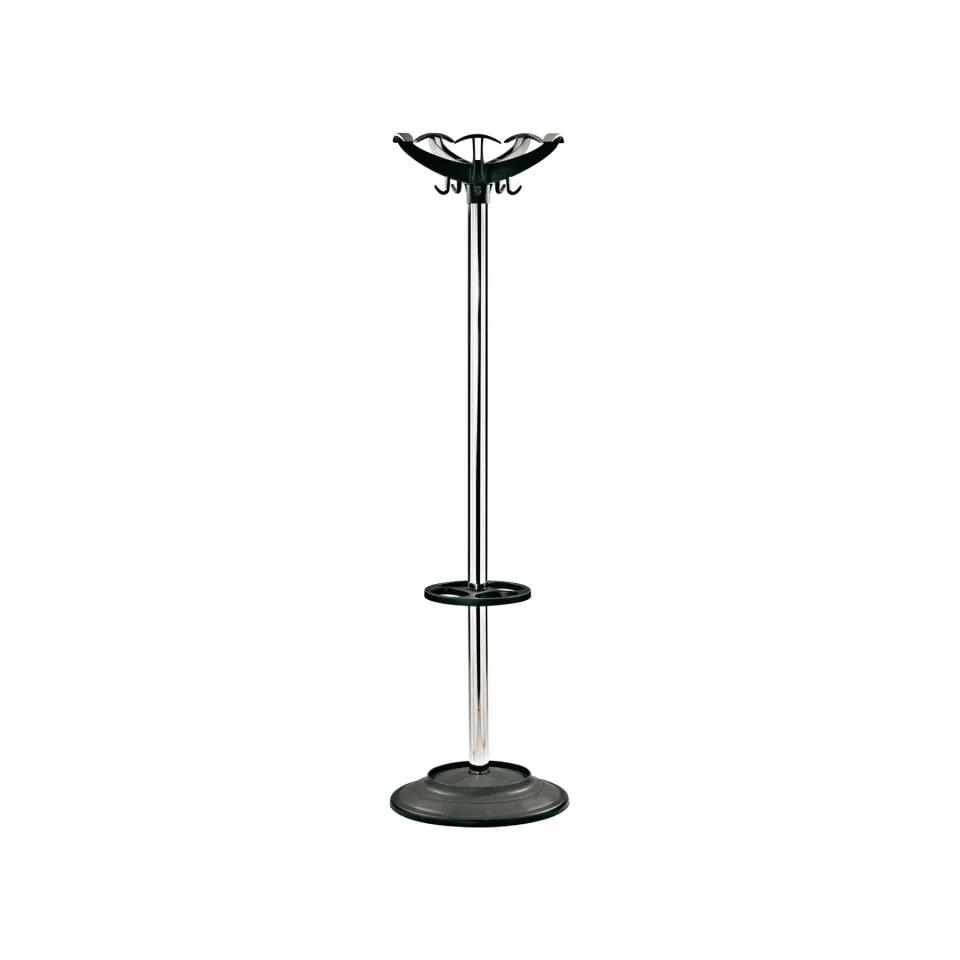 Cuier RFG Trento 173 cm, elemente cromate și negre