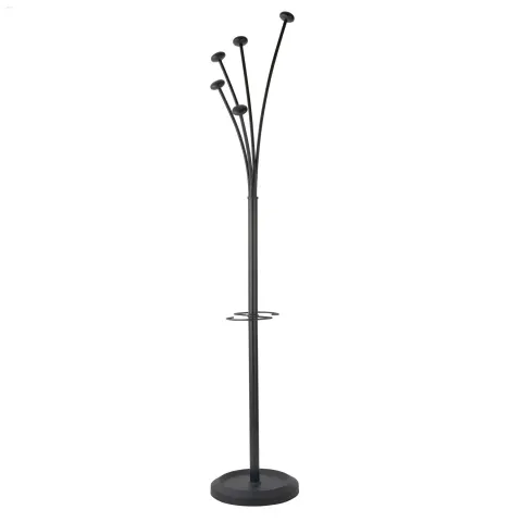 Cuier RFG Lugano, Înălțime 173 cm, Negru