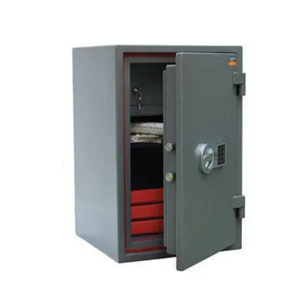 Safe ASG 67, ignifug, cu încuietoare electronică și mecanică, 67 x 44 x 44 cm