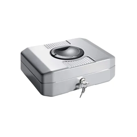 Casetă pentru bani Durable Uroboxx, euro, mărimea S, gri