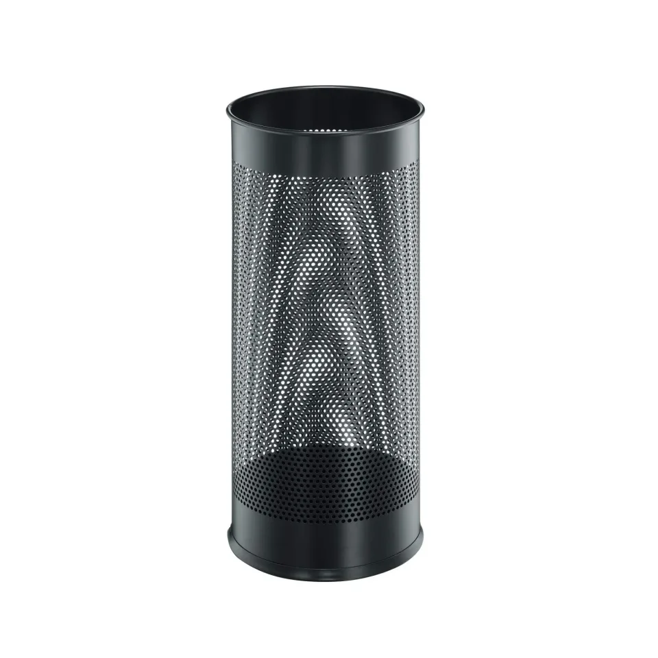 Suport umbrele Durable, metal, 28,5 L, negru