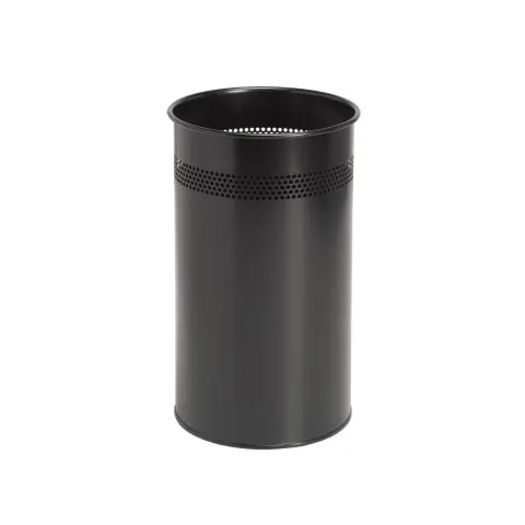 Suport dublu pentru umbrele, metal, 26 x 26 x 46 cm, 21 L, negru