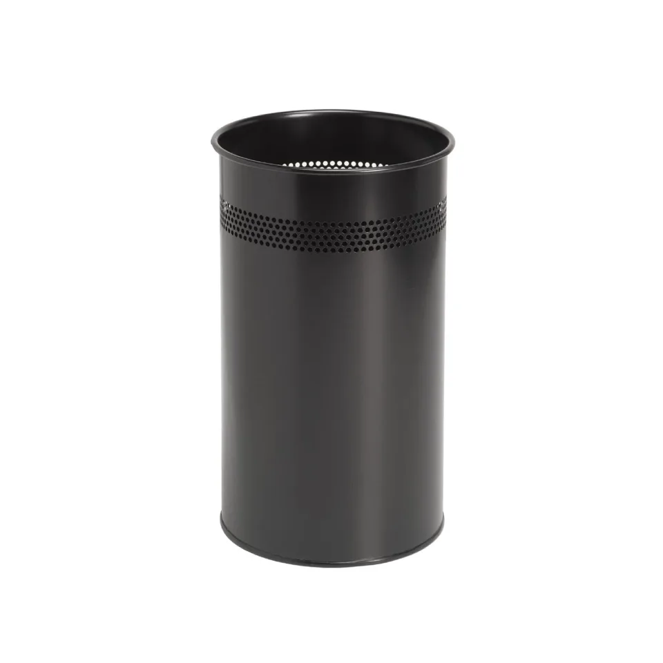 Suport dublu pentru umbrele, metal, 26 x 26 x 46 cm, 21 L, negru