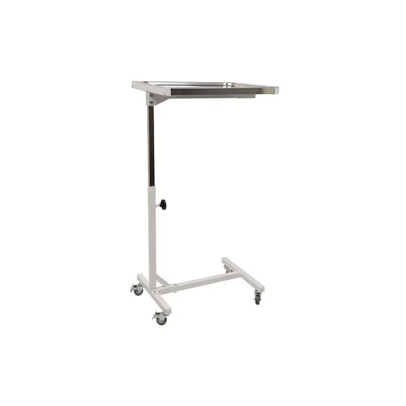 Masă pentru instrumente medicale, 420 x 560 x 755-1050 mm