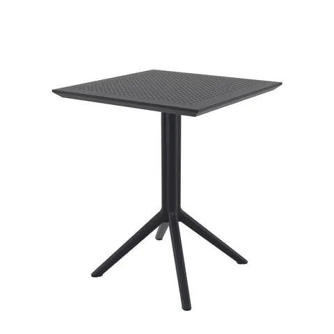 Masa pliabilă RFG, pliabilă, plastic, negru
