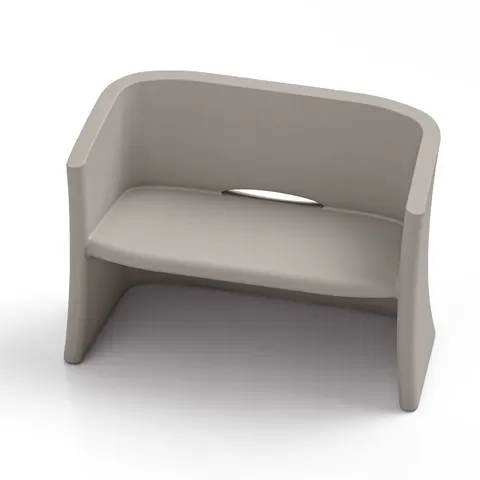 Canapea dublă Lyxo Breeze, 1160 x 580 x 800 mm, bej