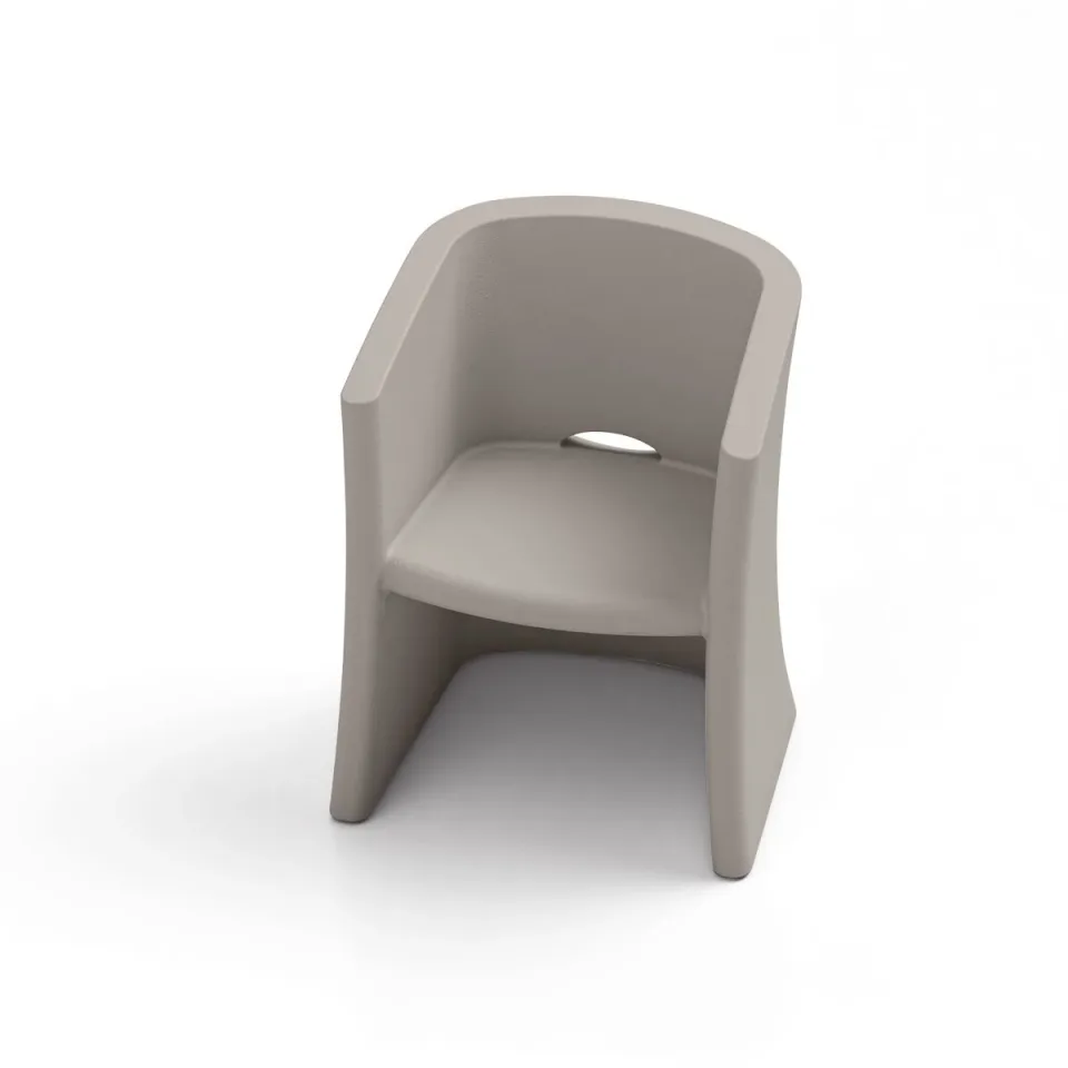 Fotoliu Lyxo Breeze, 650 x 580 x 800 mm, bej