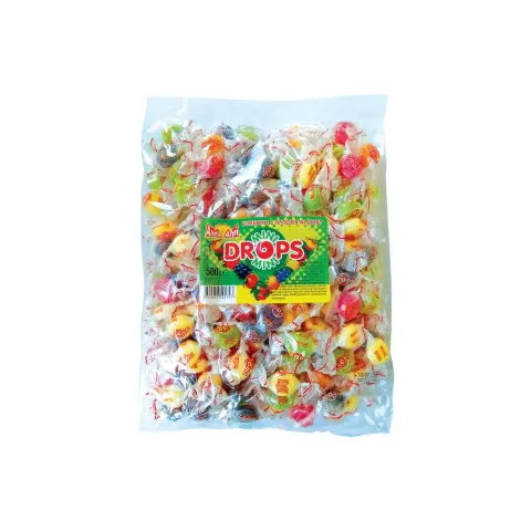 Mini Drops Candies, fructe, 170 bucăți, 500 g
