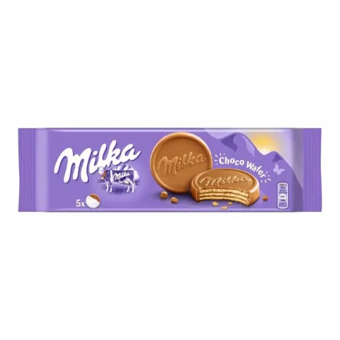 Milka Napolitane cu ciocolată, 150 g