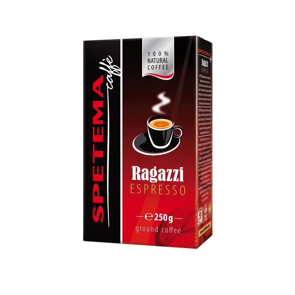 Cafea măcinată Spetema Ragazzi, 250 g