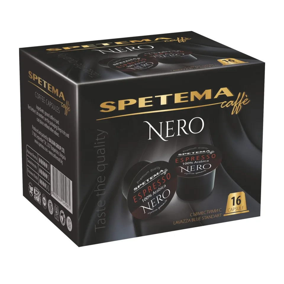 Capsule de cafea Spetema Blue Nero, 50 bucăți
