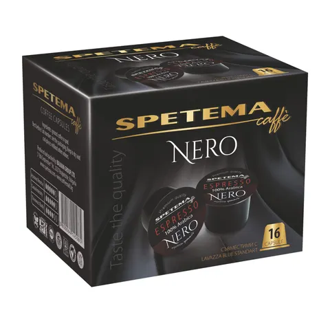 Capsule de cafea Spetema Blue Nero, 50 bucăți